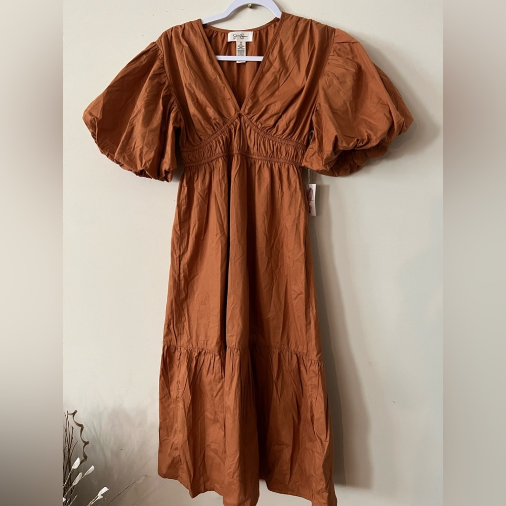 Balloon sleeve Dress